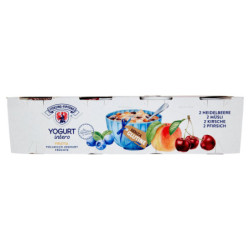 ESTERZADO VIPITENO YOGUR DE FRUTAS ENTERAS 2 ARÁNDANOS, 2 FRUTAS Y CEREALES, 2 CEREZA, 2 MELOCOTÓN 8 X 125 G