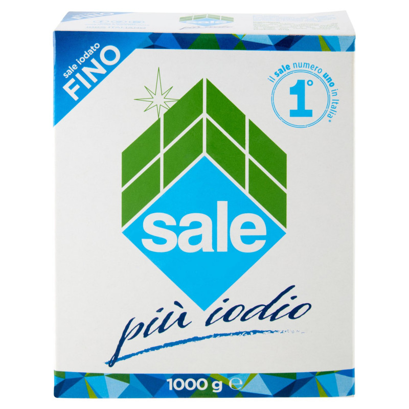 Italkali sale iodato Fino sale più iodio 1000 g