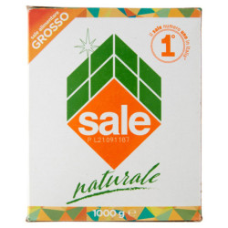 ITALKALI NATURAL COARSE FOOD SALT 1000 G