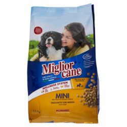 Migliorcane Mini Crocchette con Manzo 1,5 Kg