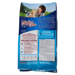 CROQUETTES MIGLIORCANE JUNIOR AU POULET 1,5 KG