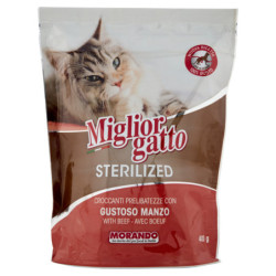 MIGLIOGATT STERILIZED CRISPY DELICACIES WITH TASTY BEEF 400 G