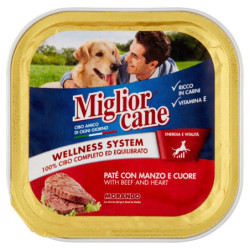 PÂTÉ DE MIGLIORCANE AU BOEUF ET COEUR 150 G