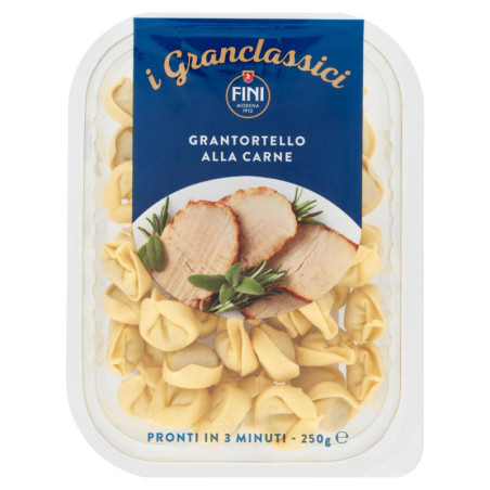 FINI I GRANCLASSICI GRANTORTELLO CON CARNE 250 G