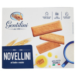 GENTILINI NOVELLINI AL LATTE E MIELE 500 G