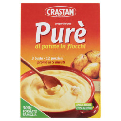 CRASTAN PRÉPARATION POUR PURÉE DE FLOCONS DE POMMES DE TERRE 3 X 100 G