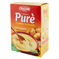 CRASTAN PRÉPARATION POUR PURÉE DE FLOCONS DE POMMES DE TERRE 3 X 100 G