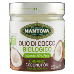 ACEITE DE COCO ORGÁNICO FRATELLI MANTOVA 200 ML