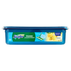 SWIFFER WET PANNI UMIDI LAVAPAVIMENTI FRESCHEZZA GLI AGRUMI - RICARICA 20 SALVIETTE