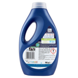 DASH POWER WASHING MACHINE DETERGENT LAUNDRY LIQUID + TECHNOLOGY BRIGHT COLORS AND FIBERS 18 WASHES 990ML