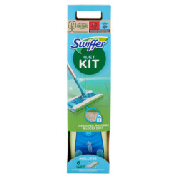 Swiffer Wet Kit - Scopa + 6...