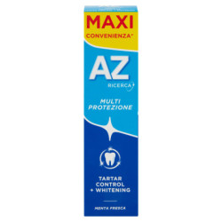 AZ DENTIFRICIO MULTI PROTEZIONE TARTAR CONTROL + WHITENING MENTA FRESCA 75 ML + 10 ML