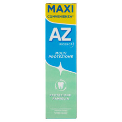 DENTIFRICE AZ MULTI PROTECTION - PROTECTION FAMILIALE MENTHE FRAÎCHE 75 ML + 10 ML