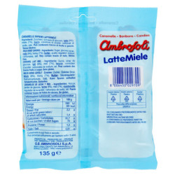 Ambrosoli Caramelle Latte Miele 135 g