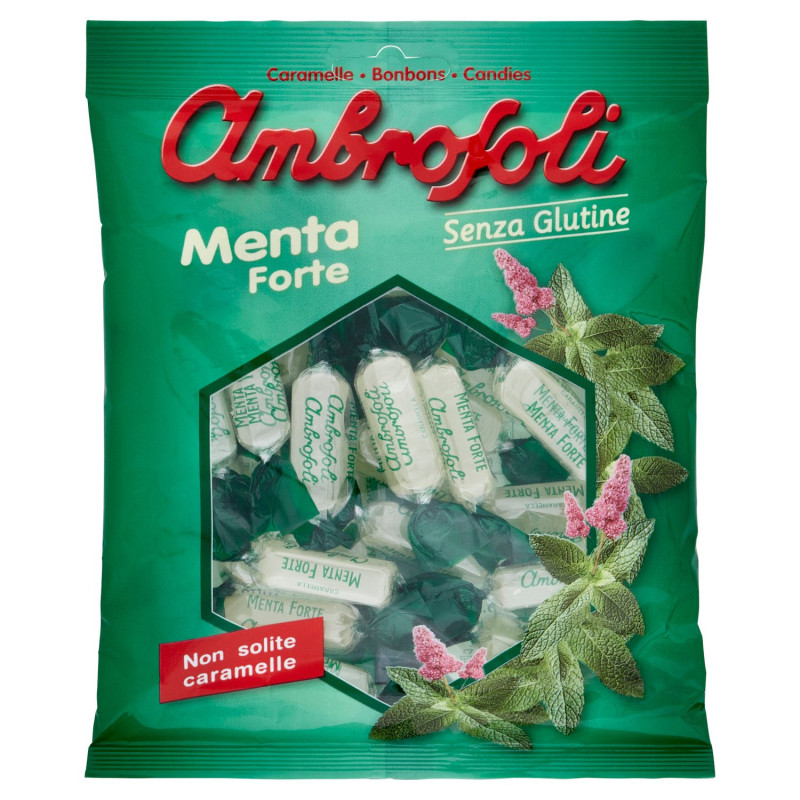 AMBROSOLI CARAMELO DE MENTA FUERTE 150 G