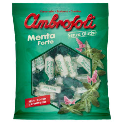 AMBROSOLI CARAMELLE MENTA FORTE 150 G