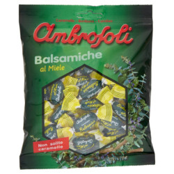 AMBROSOLI BALSAMIC CANDY WITH HONEY 135 G