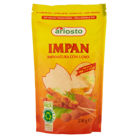 ARIASTO IMPAN EMPANADO CON HUEVO 230 G