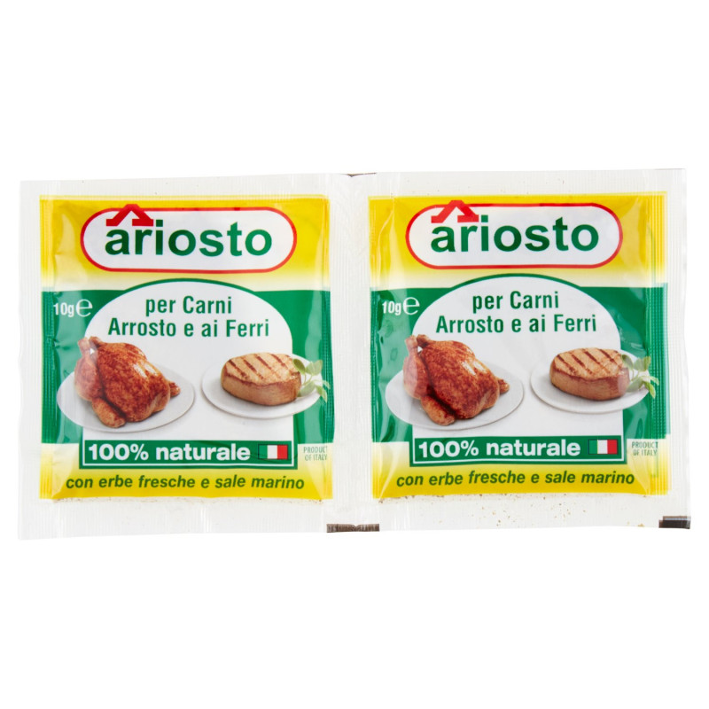 ARIOSTO FOR ROAST AND GRILLED MEATS 2 X 10 G