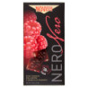 NOVI NERO BLACK WITH RASPBERRIES AND ALMOND GRAINS 70% COCOA 75G