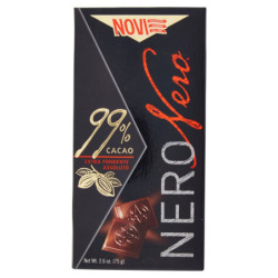 Novi NeroNero 99% Cacao Assoluto Extra Fondente 75 g