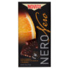 NOVI NERO BLACK WITH ORANGE AND ALMOND GRAINS 70% COCOA 75G