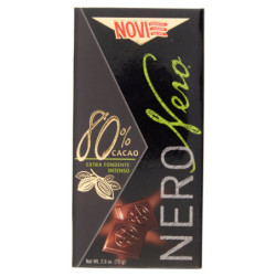 NOVI NERONERO 80% CACAO INTENSO EXTRA FONDENTE 75 G