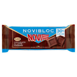 NOVI NOVIBLOC 30% CACAO CHOCOLATE CON LECHE MUY FINO 500 G