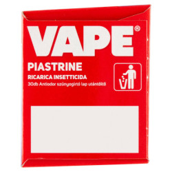 VAPE Piastrine Antiodore 30 pz