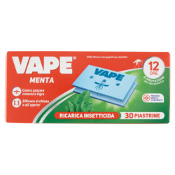 VAPE PIASTRINE MENTA 30 PZ