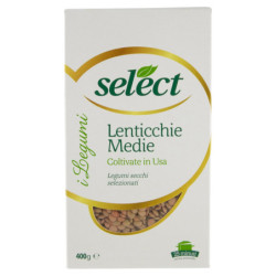 Select Selezioni dal Mondo Lenticchie Medie 400 g