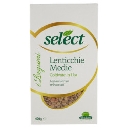 Select Selezioni dal Mondo Lenticchie Medie 400 g