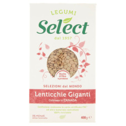 SELECT SELECTIONS FROM THE WORLD GIANT LENTILS 400 G