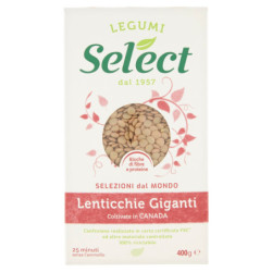 SELECT SELECTIONS FROM THE WORLD GIANT LENTILS 400 G