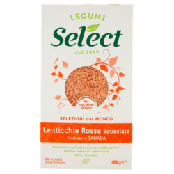 SELECT SELECTIONS FROM THE WORLD SHELLED RED LENTILS 400 G