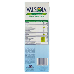 VALSOIA GOODNESS AND HEALTH SOFT SOYA 1000 ML