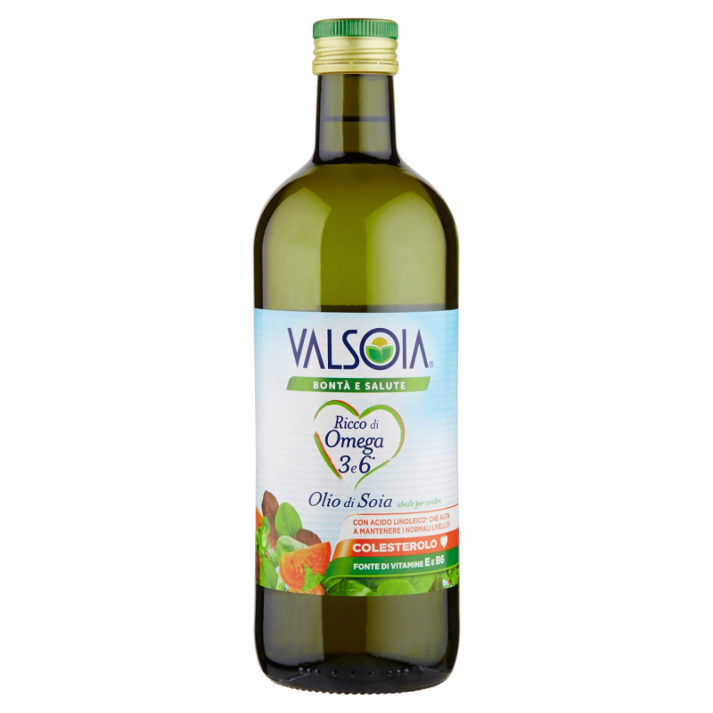 Valsoia Bontà e Salute Olio di Soia 1000 ml