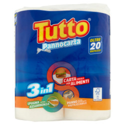 Tutto Pannocarta 3in1 2 pz