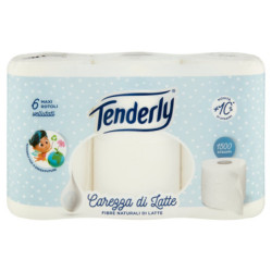 Tenderly Carezza di Latte Rotoli Vellutati 6 pz