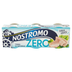 Nostromo Tonno al Naturale Zero 3 x 65 g