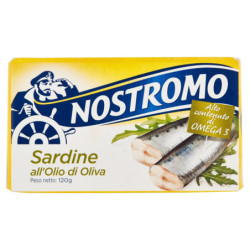 NOSTROMO SARDINAS EN ACEITE DE OLIVA 120 G