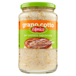 D'AMICO COOKED WHEAT FOR NEAPOLITAN PASTIERA 580 G