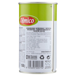 D'AMICO ACEITUNAS NEGRAS DEshuesadas 350 G