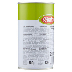 D'Amico olive nere snocciolate 350 g