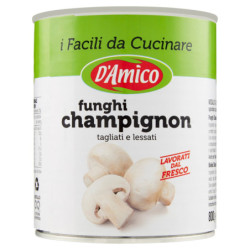 D'AMICO I CHAMPIÑONES FÁCILES DE COCINAR CORTADOS Y HERVIDOS 800 G