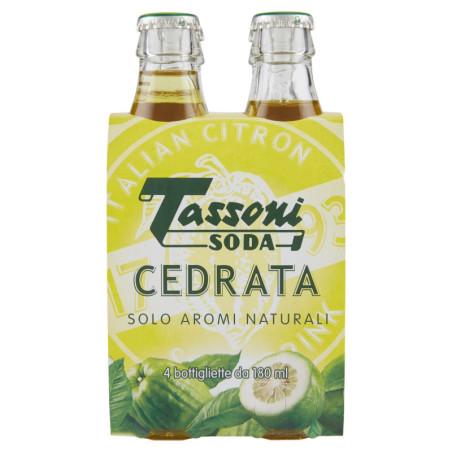 TASSONI CEDRATA 4 X 180 ML