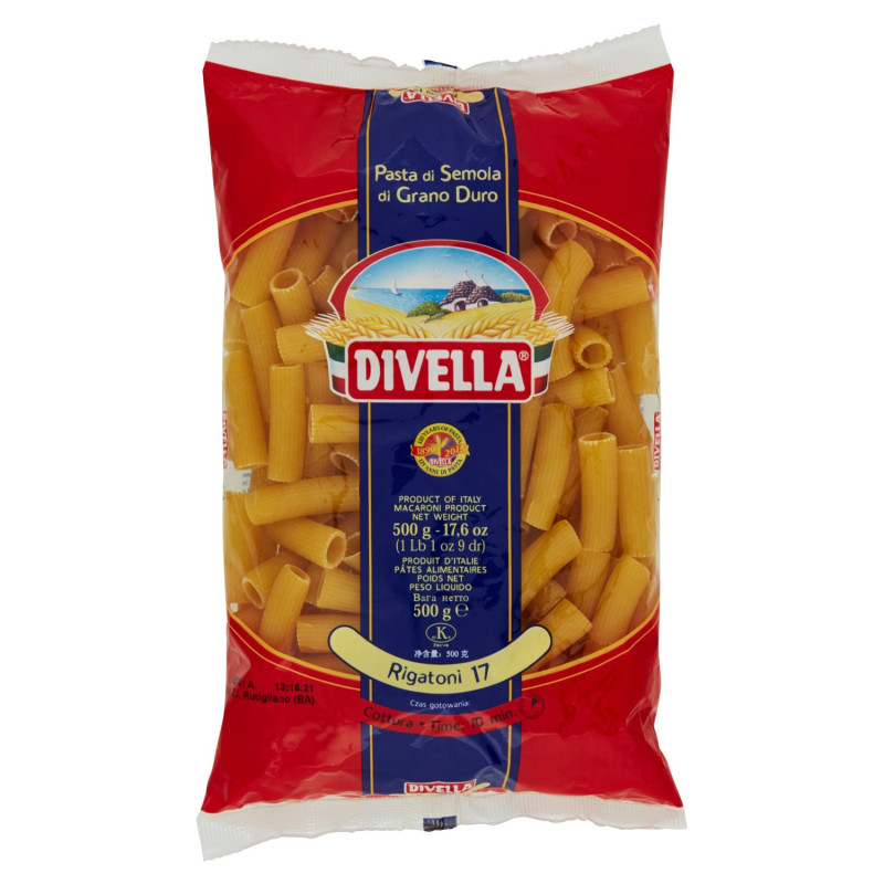 Divella Rigatoni 17 500 g