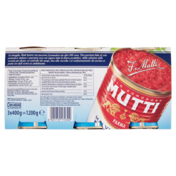 PULPE DE TOMATE MUTTI 3 X 400 G