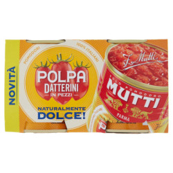 Mutti Polpa Datterini in Pezzi 2 x 300 g