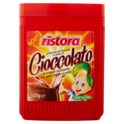 RISTORA MÉLANGE POUR BOISSON SAVEUR CHOCOLAT 500 G